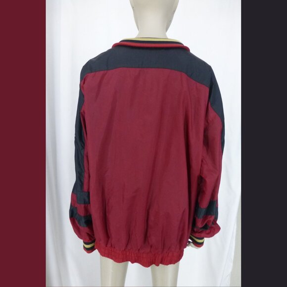 Vintage San Francisco 49ers Pro Player Reversible Wind Breaker Jacket (Size L) - Picture 6 of 15